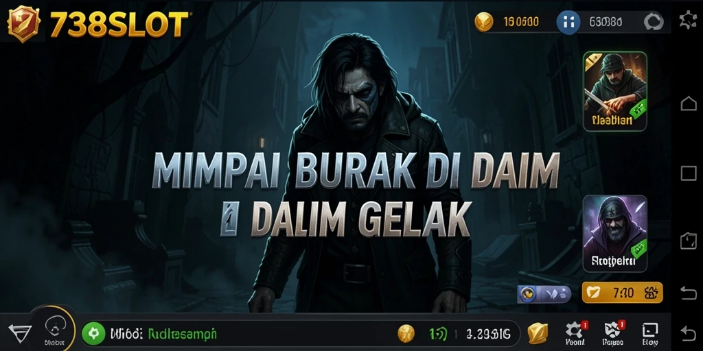 Screenshot menampilkan gameplay mencekam di 738SLOT.