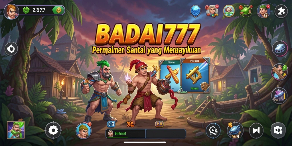 Gameplay menghibur dengan desain yang menarik dan penuh warna.