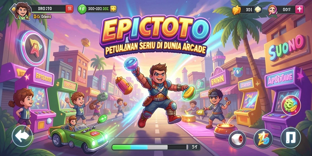 Tampilan gameplay EPICTOTO yang seru dan penuh aksi.