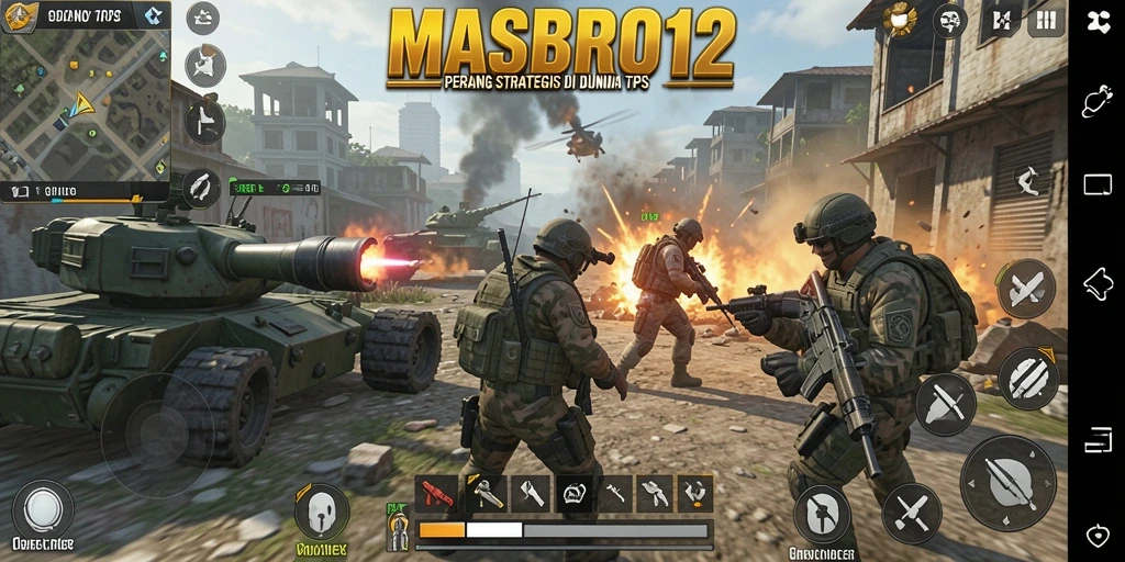 Tangkapan layar aksi mendebarkan dari gameplay <strong>MASBRO12</strong> yang penuh strategi.