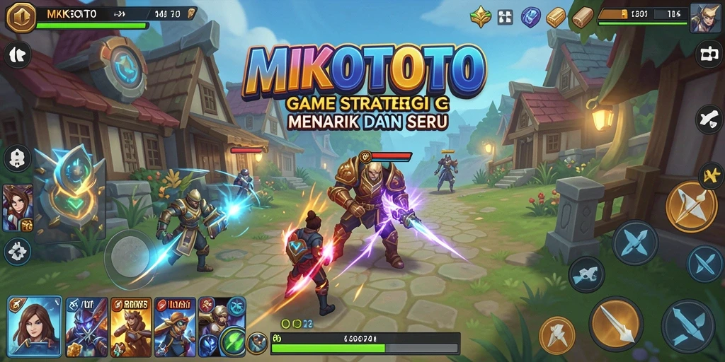 Tampilan gameplay MIKOTOTO yang menegangkan dan strategis