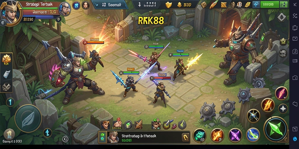 Tampilan intens dari pertempuran strategis di RK88.