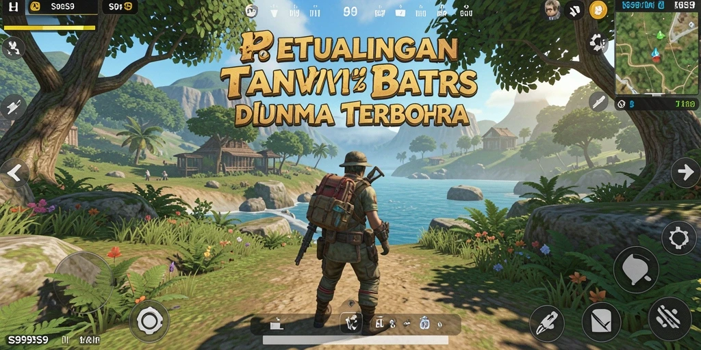 Gameplay S9S9 yang memukau dalam dunia terbuka.